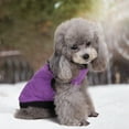 thumbnail image 4 of Reheyre Waterproof Zipped Winter Jacket - Windbreaker Fabric Coat for Puppy Pet Clothes, 4 of 8