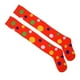 thumbnail image 3 of Clown Cosplay Stockings Over The Knee Long Socks Dance Performance Red Anti-slip 1 Pair, 3 of 5