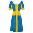 thumbnail image 5 of Swedish Flag T-Shirt - Sweden Sports Team Sticker Sleeveless Dress long sleeve dress ceremony dresses sexy short dresses daring, 5 of 7