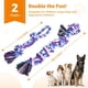 thumbnail image 3 of Juguetes de Cuerda para Perros Que mastican con Fuerza - Paquete de 2 Juguetes interactivos de Repuesto para Masticar y aliviar el bruxismo de Las Mascotas, Juguete para Tirar y aflojar para, 3 of 9