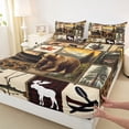 thumbnail image 3 of Castle Fairy Safari Bear Deer Full Size Sheets,Fishing And Hunting Bed Sheets, 3 of 7