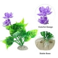 thumbnail image 3 of Unique Bargains 1pcs Fish Tank Aquarium Decorations Plants Purple 5.91" PE Ceramics Plants for Aquarium Decor, 3 of 7