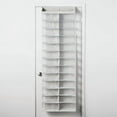thumbnail image 2 of Over The Door 26 Shelf Mesh Shoe Organizer Light Gray - Hanging Shoe Storage, Closet Organizer, Holds 13 Pairs, 2 of 4