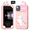 Pink, variant on Hoofun Kids Smart Phone with Holographic Pyramid, 32G Card Christmas Birthday Gifts for Age 3-10 Kids Toys Cell Phone, 2.8" Touchscreen Toddler Learning Play Toy, Dual Camera, Music Player Pink