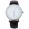thumbnail image 1 of 1 PC Relojes de PU hombres relojes de pulsera PU Strap Relojes de cuarzo Marido Regalos, 1 of 6