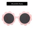 thumbnail image 3 of Kmbangi Enfants Lunettes de Soleil de Plage, Forme de Fleur Ronde UV400 Lunettes de Protection, 3 of 9