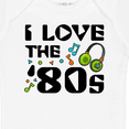 thumbnail image 4 of Inktastic I Love the '80s-musical Notes Boys or Girls Baby Bodysuit, 4 of 5