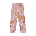 thumbnail image 4 of Kdxio Beautiful Fox Print Men's Sleep Pajama Pant Lounge Pants with Pockets, 4 of 8