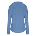 thumbnail image 5 of WIZUTIZ Women's UPF 50+ Sun Protection Zip Up Hoodie Quick-Dry Athletic Lightweight Long Sleeve Outdoor Hiking Running Pullover Active Top, 5 of 6