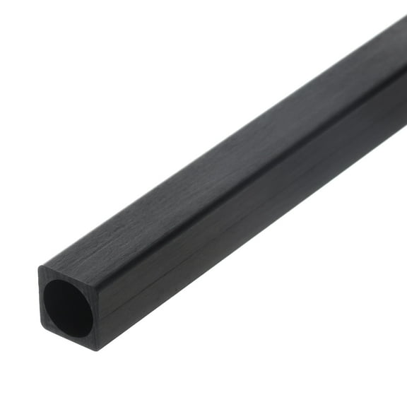 Uxcell Carbon Fiber Square Tube 10x8.5x330mm Pultruded Carbon Fiber Tubing for RC Airplane 1pcs