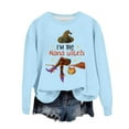 thumbnail image 1 of EHQJNJ Chandails en Molleton pour Femmes Tendance Graphique 1978 Automne Imprimé Col Rond Pull Décontracté Manches Longues Blouse Ample, 1 of 4