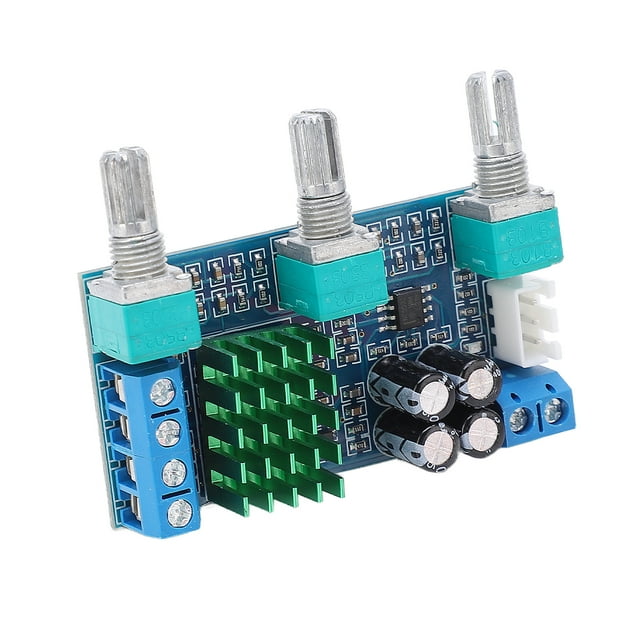 Placa amplificadora de potencia módulo amplificador de potencia TPA3116D2 2x80W 2 canales con arandela para instrumentos ANGGREK Otros