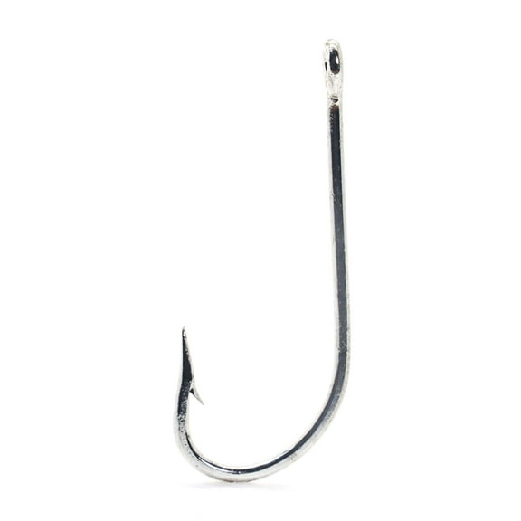 Mustad O'Shaughnessy Duratin Hooks, Size 3, 50pk