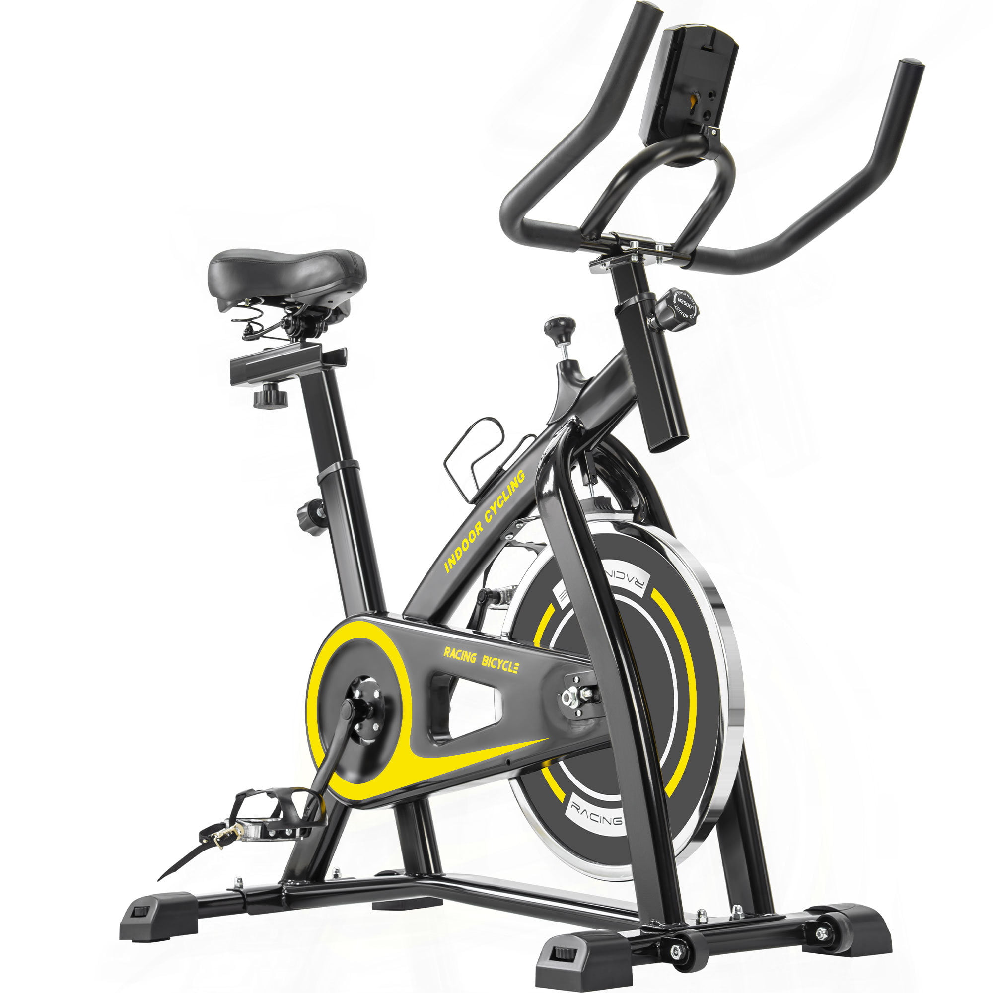 Details about   Stationary Exercise Bike Indoor Cycling Bicycle Aerobics Workout Gym Fitness US 