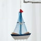 thumbnail image 1 of Mediterranean Sailboat Wind Chime Artisanal Floating Ship Model Wind Chime Seaside-Themed Wind Chime, 1 of 5