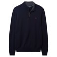 thumbnail image 1 of Crew Clothing Chandail en Tricot Demi-Fermeture à Glissière Classique, 1 of 1