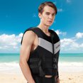 thumbnail image 1 of Chaleco salvavidas para niños, chaleco de flotabilidad de neopreno con hebilla de seguridad para nadar, pescar en el mar FLhrweasw Nuevo, 1 of 9