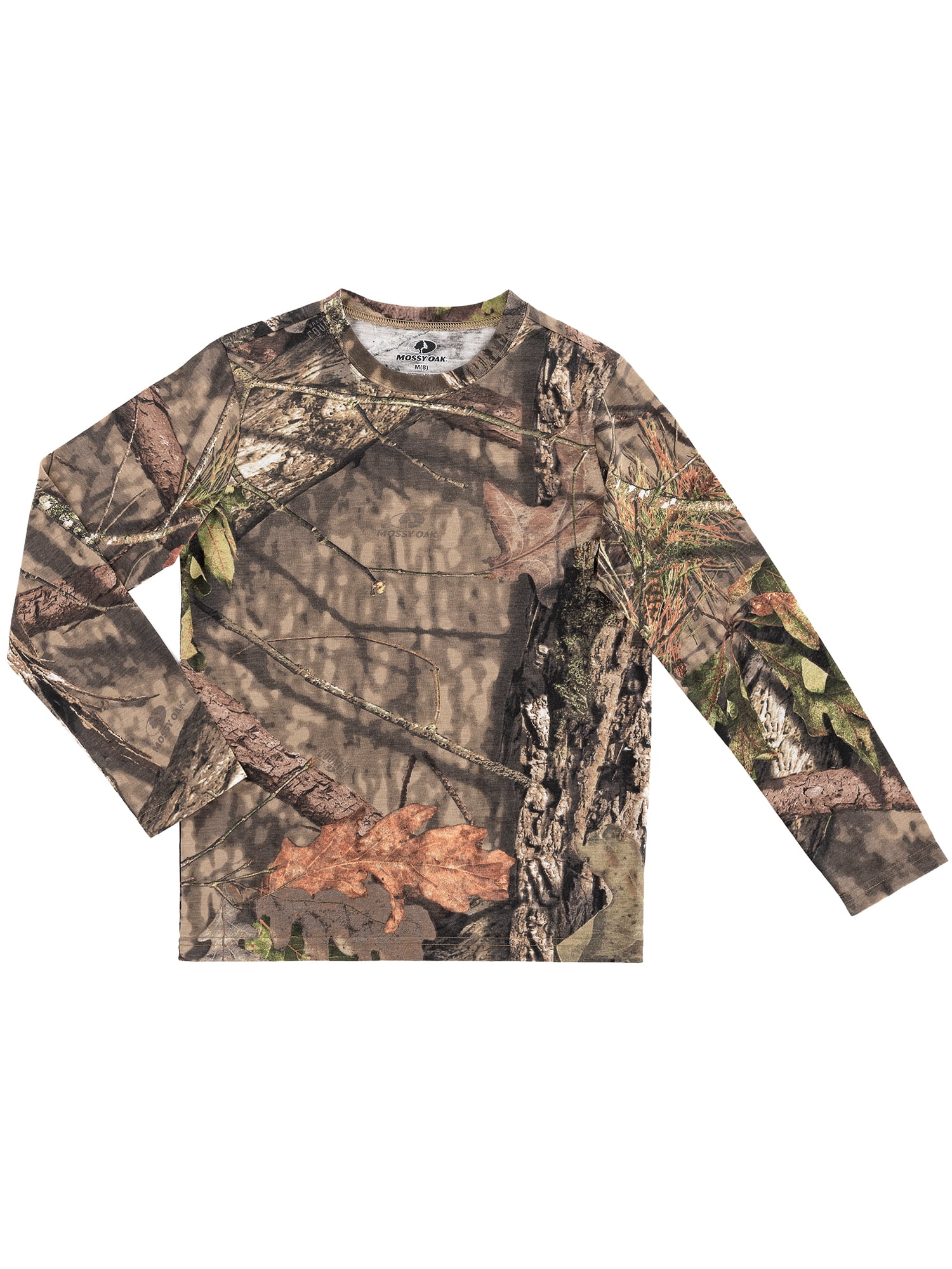 Infant//Toddler//Boys /& Girls Mossy Oak Long Sleeve Camo Shirts Sz 0//6mo 6//7