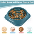 thumbnail image 4 of 2 Pack Slow Feeder Dog Bowls for Healthy Eating, Non-Slip and Anti-Choking Design, Reduces Bloating & Overeating Medium Dogs Cats, Easy to Clean, 4 of 4