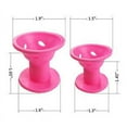 thumbnail image 3 of 10PCS Hair Curlers Rollers Hair Care Roller Silicone No Clip Hair Style Rollers Soft Magic DIY Curling Hairstyle Tools Hair Accessories, 3 of 4
