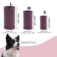 thumbnail image 2 of Unique Bargains Dogs Calming Headband Dog Ear Muff Noise Protection Purple M, 2 of 7
