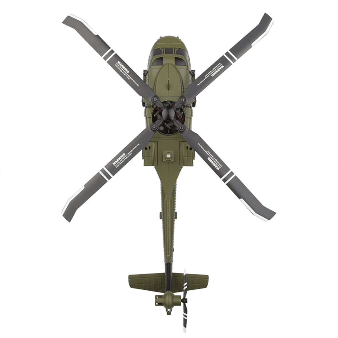 K170 UH-60L BlackHawk RC Helicopter for Adults, 2.4G 4CH 6-Axis Gyro Brushless Military RC Helicopter Model with 4-Paddle Aileronless, Altitude Hold, Optical Flow Positioning, One-Key Takeoff Landing