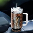 thumbnail image 6 of Personalized Fishing 40oz Tumbler with Handle and Straw Lid Fish Custom Name Stainless Steel Tumblers Gifts Birthday Christmas Fathers Day for Fisherman Men Dad Boy Friend Husband Grandpa, 6 of 6