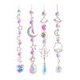 thumbnail image 2 of Crystal Wind Chime Prisma Catchers Ornamento Cortina Jardín Colgante (4pcs) Wdftyju  Para estrenar, 2 of 9