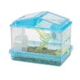 thumbnail image 2 of IRIS USA 587120 2-Level See-Through Plastic Hamster Cage with Wheel, Trans Blue, 2 of 4