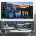 thumbnail image 1 of Beautiful Moraine Lake Canada - Landscape Canvas Art Print, 1 of 4