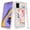Pink, variant on Samsung Galaxy A51 Case, KAESAR Graphic Design Shockproof Impact Resistant Protective Full-Body Rugged Clear Hybrid Bumper Case for Samsung Galaxy A51 (Lace Flower)
