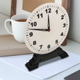 thumbnail image 4 of KAKOWELY kids clock learning toy Kids Learning Time Clock Plastic Time Cognition Toy Toddlers Clock Model Plastic Clock Plaything Toddlers Time Toy Simulated Clock Toy, 4 of 5