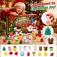 thumbnail image 5 of 2026 Christmas Advent Calendar with 24 Days Countdown, 24 Pieces Assorted Holiday Figurines, for Student, Mini Toys Blind Box Set, 5 of 5
