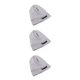 thumbnail image 4 of Gorros de Otoño Qarigey Turbantes Chemo Cancer Satin Underscarf Caps Ajustable Hijab gris claro 3piezas, 4 of 6
