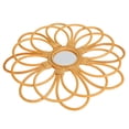 thumbnail image 5 of Macrame Wall DecorHanging Mirror Natural Rattan Rattan Mirror Mirror Wall Decor Tailored for Perfection, 5 of 5