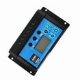 thumbnail image 3 of Controlador de carga solar automático de 40 A, 12 V y 24 V, controlador PWM (40 A), 3 of 14