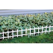Master Mark Decorative Fencing, Garden Border 33 in. x 13.5 in. Cape Cod (White) Plastic 38531