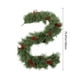 thumbnail image 2 of Coronas para la Decoración de Navidad 8.86Ft Aguja de Pino de Florecimiento Corona de Navidad de Arándano Cortina Decorativa de la Puerta de la Guirnalda Decoración Del Hogar Colgante Corona de la Pue, 2 of 8