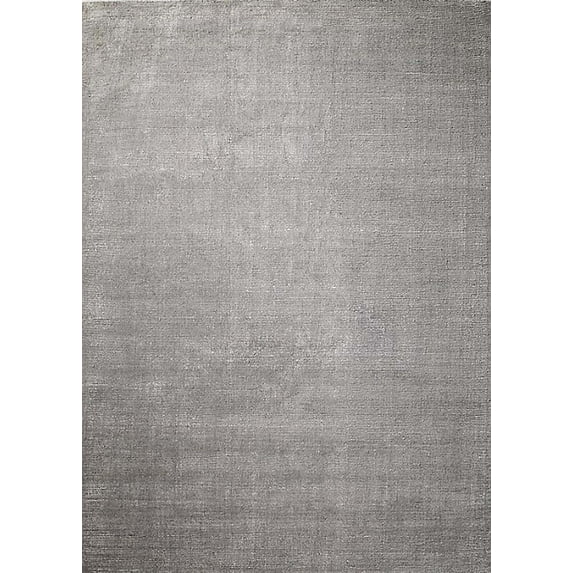 Ahgly Company Indoor Rectangle Mid-Century Modern Silver Pink Oriental Area Rugs, 2' x 4'