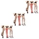 thumbnail image 1 of Guardurnaity 3 Pairs Women Fishnet Stockings Student Nightclub Supplies Polyester Set Long Bottoming Hollow-Out Socks Props Costumes Type1, 1 of 5