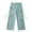 Green, variant on Kmdttou Women Wide Leg High-Waist Lace-Up Drawstring Straight Leg Cargo Belt Pocket Pants