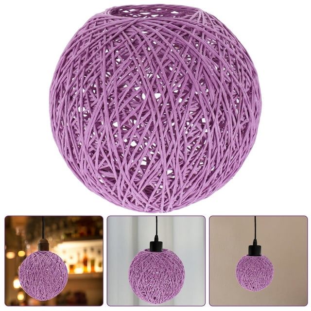 unbranded Pantalla De Morada Para Decorativa Ambiente Cálido Y Natural En Hogar