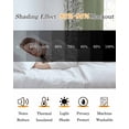 thumbnail image 5 of Coastal Coral Blackout Curtains 39 Inches Long for Bedroom, Sage Green Ocean Marine Nautical Beach Thermal Insulated Room Darkening Black Out Window Curtain Panels Grommet Drapes for Living Room, 5 of 8