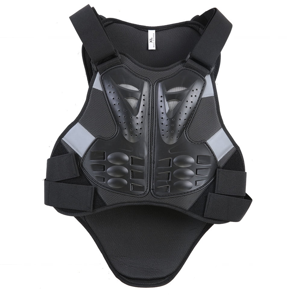 HERCHR Sports Chest Back Spine Protector Vest AntiFall Gear Motorcycle