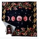 thumbnail image 1 of Mantel Del Altar De Tarot Negro / Fases De La Luna Rosa, 1 of 1