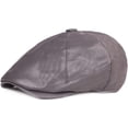 thumbnail image 2 of CoCopeaunts Newsboy Hats for Women Men Retro Adult Red Berets Cabbie Hat Leather Ivy Cap Autumn Winter Driver Caps Newsboy Cap, 2 of 7