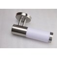 thumbnail image 2 of Aplique LED para exterior, aplique impermeable, aplique para porche, aplique, aplique de pared exterior de acero inoxidable, 9W (equivalente a 100W) regulable 500 lúmenes, (luz blanca de un solo cabezal) Sailing Electrónica, 2 of 5