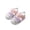j-Pink20, variant on LIIPEE Girls Sandals Summer Casual Splicing Color Hollow Out Flat Bottom Sandals Kids Cute Regular Fit Ankle Strap Baby Walking Shoes Comfortable Breathable Soft Sole Daily Footwear,Pink,18