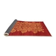 thumbnail image 2 of Ahgly Company Indoor Rectangle Oriental Orange Industrial Area Rugs, 6' x 9', 2 of 4