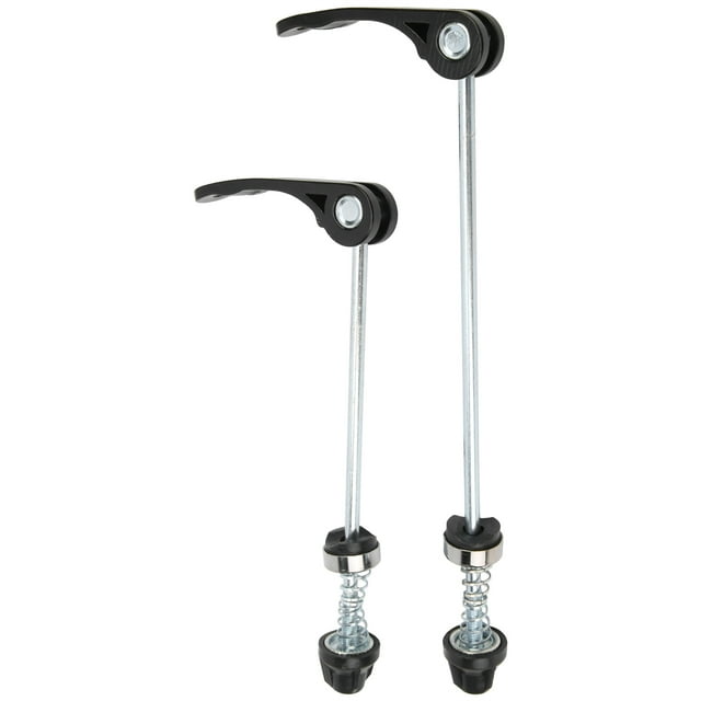 Quick Release Skewer, Bike Quick Releases Set Mountain Bike Accessory 1 Pair Bicycle Front Rear Skewer For Outdoor For Mountain Bike Black